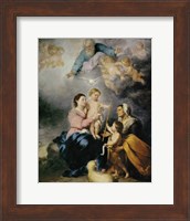 The Holy Family, also called the Virgin of Seville Fine Art Print
