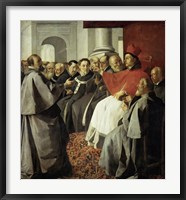 Saint Bonaventura at the Church Council of Lyon Fine Art Print