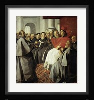 Saint Bonaventura at the Church Council of Lyon Fine Art Print
