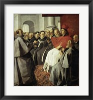 Saint Bonaventura at the Church Council of Lyon Fine Art Print