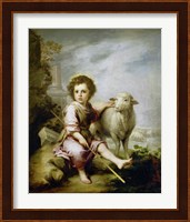 The Good Shepherd, around 1665. Fine Art Print