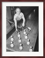 Bowling Alley, 1936 Fine Art Print