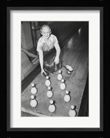 Bowling Alley, 1936 Fine Art Print