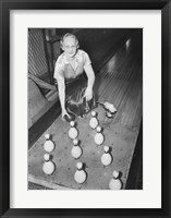 Bowling Alley, 1936 Fine Art Print