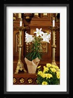 Easter Altar Framed Print