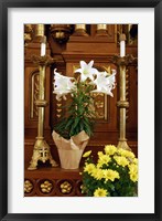 Easter Altar Framed Print