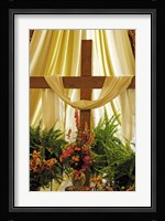 Easter Cross Framed Print