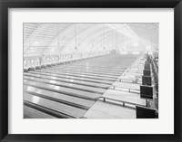 Convention Hall, Bowling Alley Fine Art Print