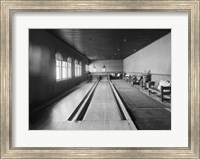 Bowling alleys, Paul Smith's Casino Fine Art Print