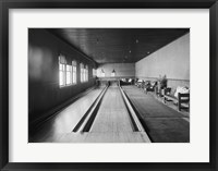 Bowling alleys, Paul Smith's Casino Fine Art Print