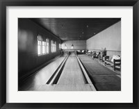 Bowling alleys, Paul Smith's Casino Fine Art Print