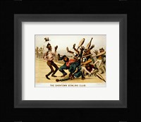 The Darktown Bowling Club: Bowled Out Fine Art Print