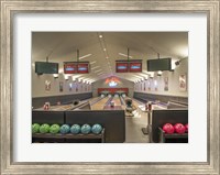 Bowling Center at Mount Vernon Fine Art Print