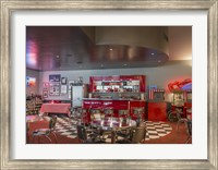 Bowling Center Snack Bar at Mount Vernon Fine Art Print