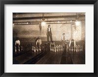 Subway Bowling Alley, 65 South St., Brooklyn, N.Y. Fine Art Print