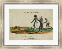 Bowling Le Jeu de Quilles Fine Art Print