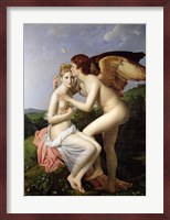 Psyche Receiving the First Kiss of Cupid, 1798 Fine Art Print