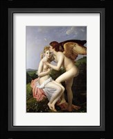 Psyche Receiving the First Kiss of Cupid, 1798 Fine Art Print