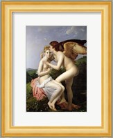 Psyche Receiving the First Kiss of Cupid, 1798 Fine Art Print