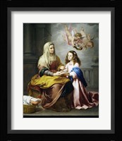Saint Anne and the Virgin Fine Art Print