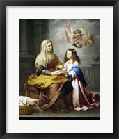 Saint Anne and the Virgin Fine Art Print