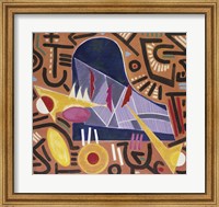 Untitled (Abstract Piano) Fine Art Print