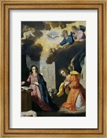 The Annunciation, 1638-1639 Fine Art Print