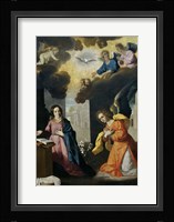 The Annunciation, 1638-1639 Fine Art Print