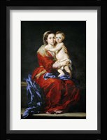 The Virgin with the Rosary, 1650 Fine Art Print