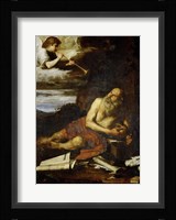 Saint Jerome with the Angel of the Last Judgement Fine Art Print