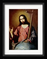 The Savior Blessing. 1638 Fine Art Print