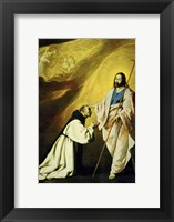 The Apparition of Jesus Christ (Vision of Brother Andrés Salmerón) Fine Art Print