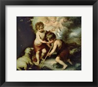The Holy Children with a Shell Fine Art Print