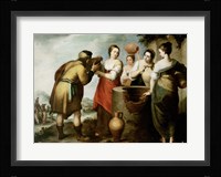 Rebekah and Eliezer Fine Art Print