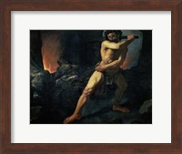 Hercules and Cerberus Fine Art Print