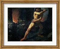 Hercules and Cerberus Fine Art Print