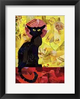 Le Chat Noir Framed Print