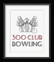 300 Club Bowling Fine Art Print