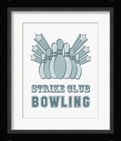 Strike Club Bowling Fine Art Print