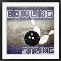 Bowling Strike Fine Art Print