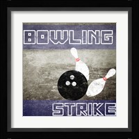 Bowling Strike Fine Art Print