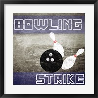 Bowling Strike Fine Art Print