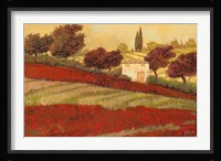 Papaveri Toscana I Fine Art Print