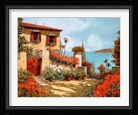 Il Giardino Rosso Fine Art Print