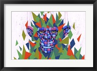 Falling Into Place Framed Print