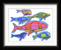 Odd Pod Framed Print