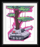 Outgrowing The War Framed Print
