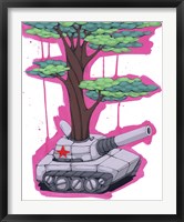 Outgrowing The War Framed Print