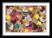 Ice Cream Collage Fine Art Print
