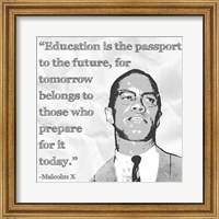 Education is the Passport to the Future Fine Art Print